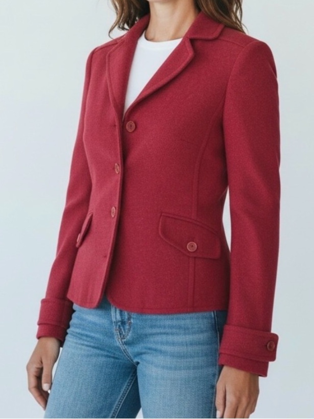 J. Crew Vintage Wool Jacket Blazer Size Small